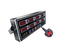 Bvdfgk 8 Channels Commercial Kitchen Timer Practical Cooking Reminder Timer