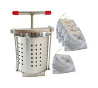 Bvdfgk Manual Press Press Vegetable Food Dumpling Pie Filling Water Extractor Stainless Steel Juice Extractor suitable for, Multi, 2.5L