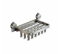 Bvdfgk Sock Rack Foldable Suction Cup Hanger Clip Rack Organizer Dehumidifying Wall With Sturdy Metal Hooks suitable for indoor laundry rooms small apartments bathrooms