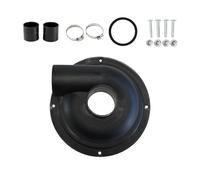 Bvdfgk Vacuum Dust Collector, Cyclone Separator, Lid, Spare Part, Sawdust, Chipboard, Light Replacement Cyclone, Black, 197mm