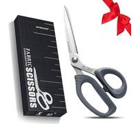 BVEKADO Fabric Scissors 10'' Professional Dressmaking Scissors for Tailors | Soft Comfort-Grip Handles Multi-Purpose Scissors, Suitable for School Home Office Art Craft Sewing Tailor Florist