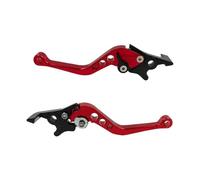 BVFSXHS 2 Pcs Universal CNC Alloy Motorcycle Brake Handle Adjustable Motorcycle LeverClutch Accessories(2)
