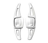 BVFSXHS Car Paddle Shift Accessories Car Steering Wheel Shift Paddle Extended Shifter Trim for Tiguan 2017-2018(Silver)