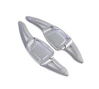 BVFSXHS for Audi for RS3 RS4 RS5 RS6 RS7 RS E-tron GT 2021 2022 2023 Car Steering Wheel Controller Paddles Car Gear Shift Paddle Accessories(Silver)