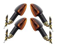 BVFSXHS For CB650R CBR500R CBR650R Rebel 500 Motorcycle Turn Signals Motorcycle Turn Signal Indicator(4 Pcs-Long)