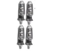 BVFSXHS For CBR500R CBR650R CRF250L Rebel 500 Motorcycle Turn Signals Motorcycle Turn Signal Indicator(4 x Transparent Lens)