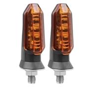 BVFSXHS For CBR500R CBR650R CRF250L Rebel 500 Motorcycle Turn Signals Motorcycle Turn Signal Indicator(2 x Amber Lens)