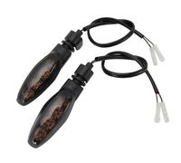 BVFSXHS For Tr&iumph For Speed Triple R/S Tiger 800/1050/XC/XR Daytona 675/R/VIN Motorcycle Turn Lights Motorcycle Indicators Turning(1 Pair Smoke)
