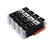 BVH Direct 4 ink cartridges XXL compatible with Canon PGI580 XXL Black for TS8100 TS8150 TS8151 TS8152 TS8200 TS8250 TS8251 TS8252 TS8300 TS8350 TS8351 TS8352 TS9100 TS9150 TS9155