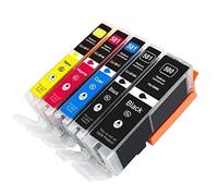 BVH Direct 5PK PGI-580XXL CLI-581XXL Ink Cartridges compatible with Canon Pixma TR7550 TR8550 TS6150 TS6151 TS8150 TS8151 TS8152 TS9150 TS9155 5 Pack(1PGBK, 1Black, 1Cyan, 1Magenta, 1Yellow)