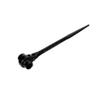 BVHISEHP Pointed Tail Bi-Directional Ratchet Spanner Multi-Function Repair Tool(16 18 Black)