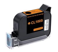 Bvhklxseb Printer CL100S HD 12.7mm Solvent Ink Cartridge Quick Dry High Adhesion Waterproof for Inkjet Printer Printer Accessories