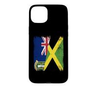 BVI Jamaica Flag British Islands Jamaica Case for iPhone 15 Plus