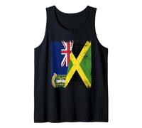 BVI Jamaica Flag British Islands Jamaica Tank Top