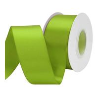 BVIEAKD 53mm Wide 22m Double Face Olive Green Satin Ribbon Fabric Ribbon for Gift Wrapping Very Suitable for Weddings Decoration Bouquet Balloons Arts Craft Sewing Hair Bow Invitation