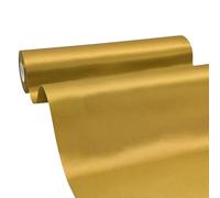 BVIEAKD Wide Antique Gold Satin Ribbon 12 Inch x 25 Yards Solid Fabric Ribbon for Cutting Ceremony kit Grand Opening Wedding Birthday Party Decoration Bows Chair sash