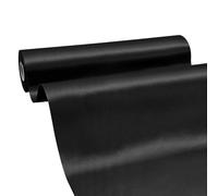 BVIEAKD Wide Black Satin Ribbon 12 Inch x 25 Yards Solid Fabric Ribbon for Cutting Ceremony kit Grand Opening Wedding Birthday Party Decoration Bows Chair sash