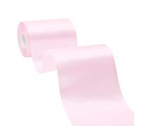 BVIEAKD Wide Light Pink Satin Ribbon 4 Inch x 25 Yards Solid Fabric Ribbon for Cutting Ceremony kit Grand Opening Wedding Birthday Party Decoration Bows Chair sash