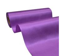 BVIEAKD Wide Purple Satin Ribbon 10 Inch x 25 Yards Solid Fabric Ribbon for Cutting Ceremony kit Grand Opening Wedding Birthday Party Decoration Bows Chair sash