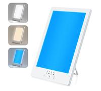 BVISAUP 10000 Lux Blue Light Therapy Light with Timer and Adjustable Brightness for Home, Office or Dorm Room
