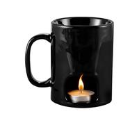 Bvizyelck Chocolate Fondue Cup - Small Butter Warmer | Heat-Resistant Melt Fondue Mugs - for Sauce Cheese Candy Caramel Seafood Bread Dinner Appetizer Birthday Wedding Party Cooks