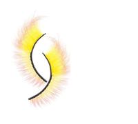 Bvizyelck Colored Eyelashes | Fake Color Lash Clusters | Long Volume Reusable Eye Makeup Cosmetics for Pride Cosplay Stage Party Wedding Beginners