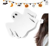 Bvizyelck Hair Catch Clamps - Women Hair Barrettes Halloween Ghost - Creative Hair Accessories Hair Claw Clips for Halloween Party, Beach, Travel