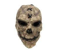 Bvizyelck Halloween Masque Full Head Goth Headwear Skull Head Latex Masque