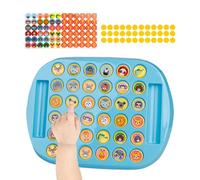 Bvizyelck Memory Match Game | Animal Fruit Pattern Learning Toys,Flipping Matching Strategy Board Game,for Preschool Kindergarten Desktop Play Group Gatherings Toddler Kids Family