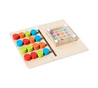 Bvizyelck Sliding Puzzle - Brain Teasers Board | Wooden Sliding Block Puzzle - for Toddler Student Boy Girl Travel Home Nursery Kindergarten Christmas