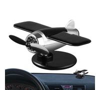 Bvizyelck Solar Powered Rotate Airplane,Solar Energy Plane Car Dashboard Decor - Sun Operated Dashboard Figure for Tabletop Desktop Home Shelf Desk Indoor