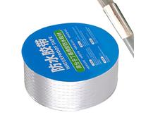 Bvizyelck Vapor Barrier Tape,Strong Bond Waterproof Resin Tape | Self-Adhesive Aluminum Foil Roof Sealant, Temperature Resistant for Roof Leaks Window Sealing RV Awnings