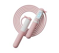 Bvizyelck Weighted Skipping Rope With Counter - Smart Skipping Rope - 3 Meter Jump With Counter 4-Button For Fitness And Workout