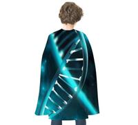 BVKWNTSA Adults Science Gene Strand Printed Cape, Men Women Super Hero Costumes,Halloween Costumes