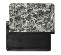 BVKWNTSA Stylish and Practical Digital Camo Printed Passport Protector is Your Perfect Travel Companion, Fully Protecting Your Passport Safety.