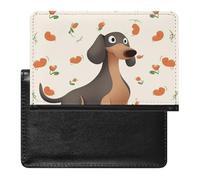 BVKWNTSA Stylish and Practical I Love My Dog Dachshunds Printed Passport Protector is Your Perfect Travel Companion, Fully Protecting Your Passport Safety.