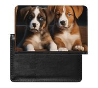 BVKWNTSA Stylish and Practical Puppies Dogs Pets Animals Printed Passport Protector is Your Perfect Travel Companion, Fully Protecting Your Passport Safety.