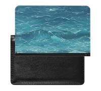 BVKWNTSA Stylish and Practical The Deep Ocean Printed Passport Protector is Your Perfect Travel Companion, Fully Protecting Your Passport Safety.