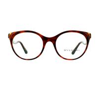 Bvlgari BV4192B Womens Havana Amber Yellow Clear Glasses