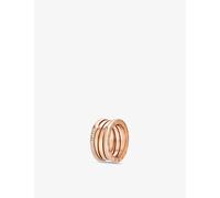 Bvlgari Bvlgari B.Zero1 18ct Rose Gold and 0.18ct Round Brilliant-Cut Diamond Ring Rose Gold 50mm