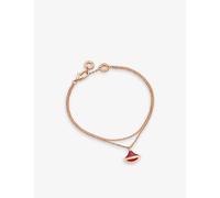 Bvlgari Bvlgari Divas Dream 18ct Rose-Gold and Carnelian Bracelet Rose Gold M/L