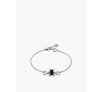 Bvlgari Bvlgari Save The Children Sterling-Silver and Black Ceramic Chain Bracelet Silver M/L