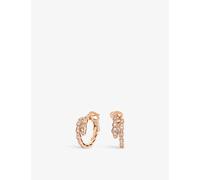 Bvlgari Bvlgari Serpenti Viper 18ct Rose-Gold and 0.75ct Diamond Earrings Rose Gold 1 Size