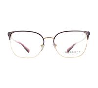 Bvlgari Glasses Frames BV2234B 2035 Pink Gold and Purple Women