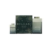 Bvlgari Man Glacial Essence Gift Set 100ml Eau De Parfum + 15ml Eau De Parfum