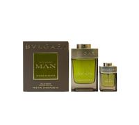 Bvlgari Man Wood Essence 2 Pcs Set: 3.4 Eau De Parfum + 0.5 Eau De Parfum