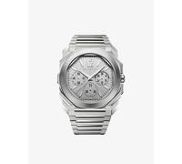 Bvlgari Mens Bvlgari Octo Finissimo Chronograph Gmt Stainless-Steel Watch Stainless Steel M/L