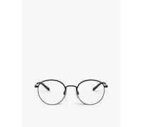 Bvlgari Womens Black Ladies Bv1107 Round Metal Optical Glasses, Size: 5.1cm