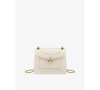 Bvlgari Womens Bvlgari Serpenti Forever Day-To-Night Small Leather Shoulder Bag White 1 Size
