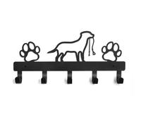 Bvn5kQ3dy Coat Rack Metal Paw Hanger with 5 Pet Hooks, Coat, Key, Lead, Leash, Wall Rack, Holder, Organizer, Towel, Storage